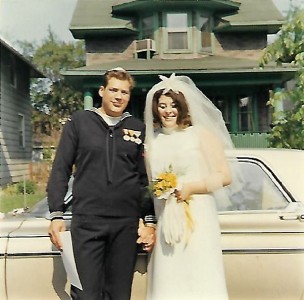 Steve on his wedding day in May 1968.